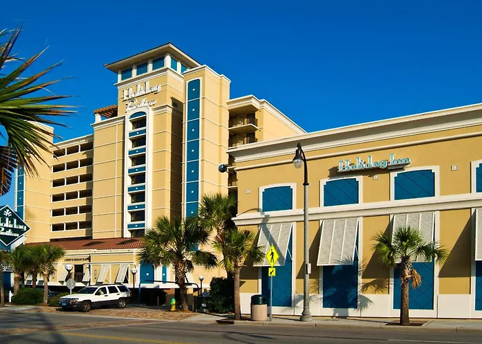 Pet Friendly hotel: Holiday Pavilion Resort On The Boardwalk